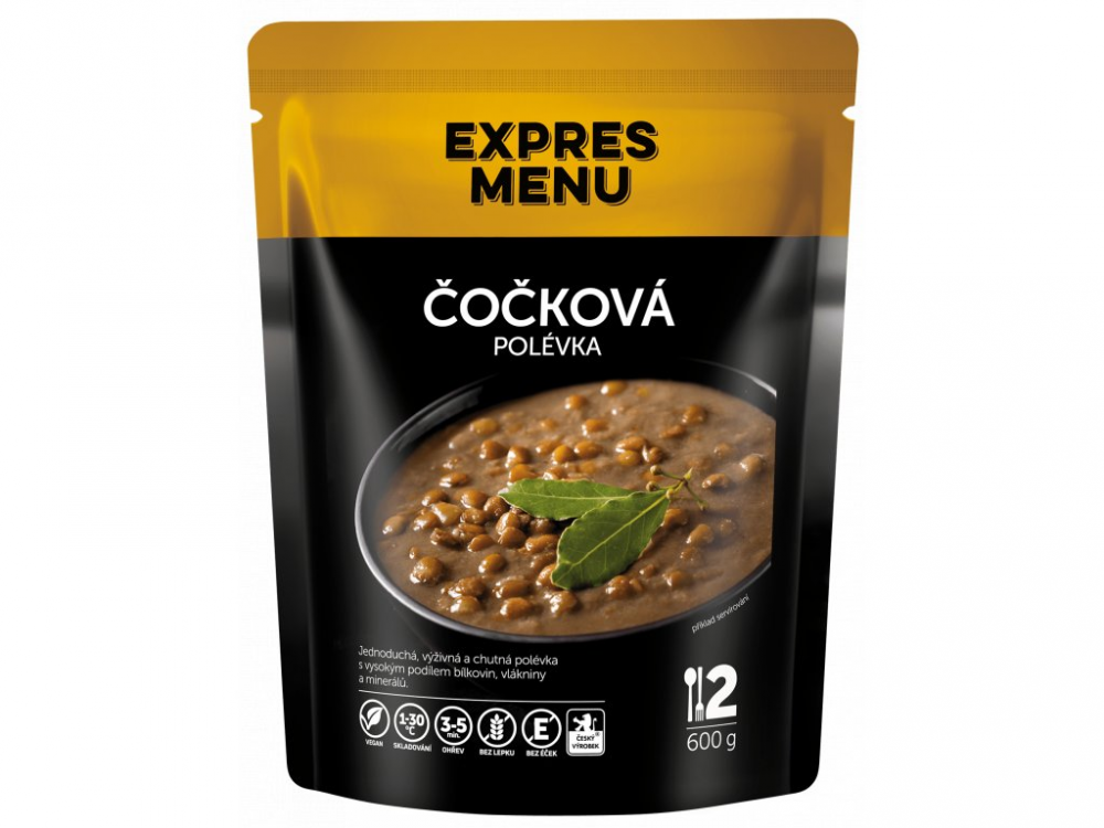 Expres Menu Čočková polévka 2 porce 600g